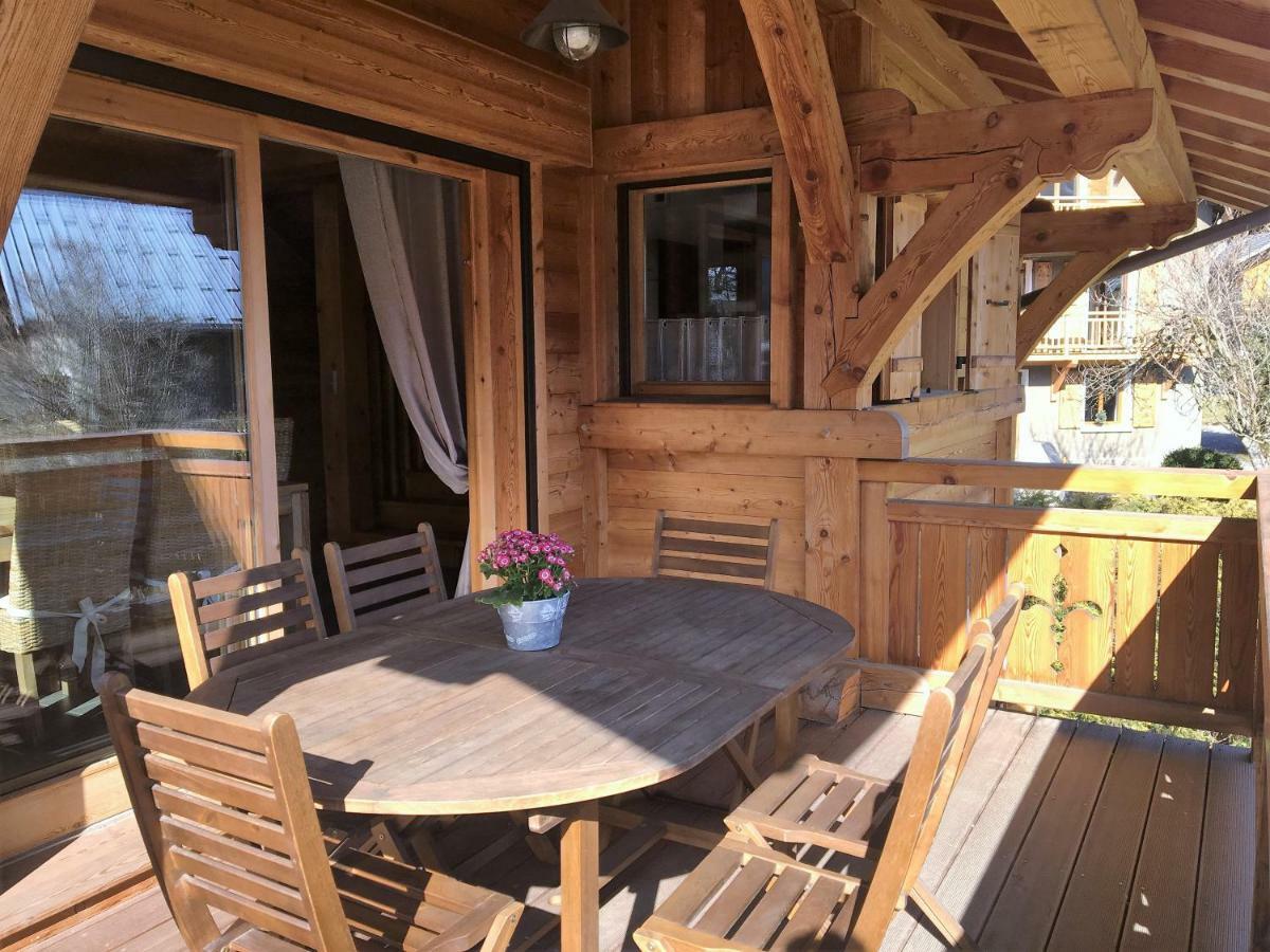 Chalet Clos Moccand Samoëns Esterno foto