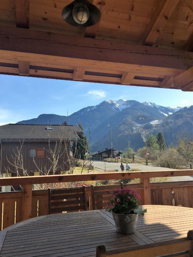 Chalet Clos Moccand Samoëns Esterno foto